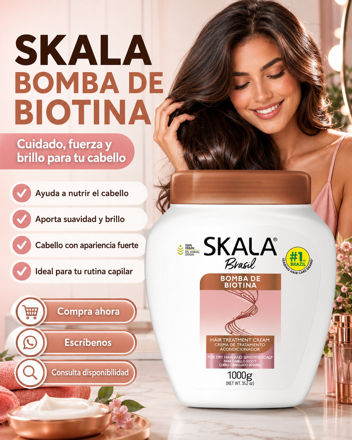 Skala Expert Bomba de Biotina 1kg
