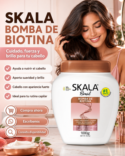 Skala Expert Bomba de Biotina 1kg
