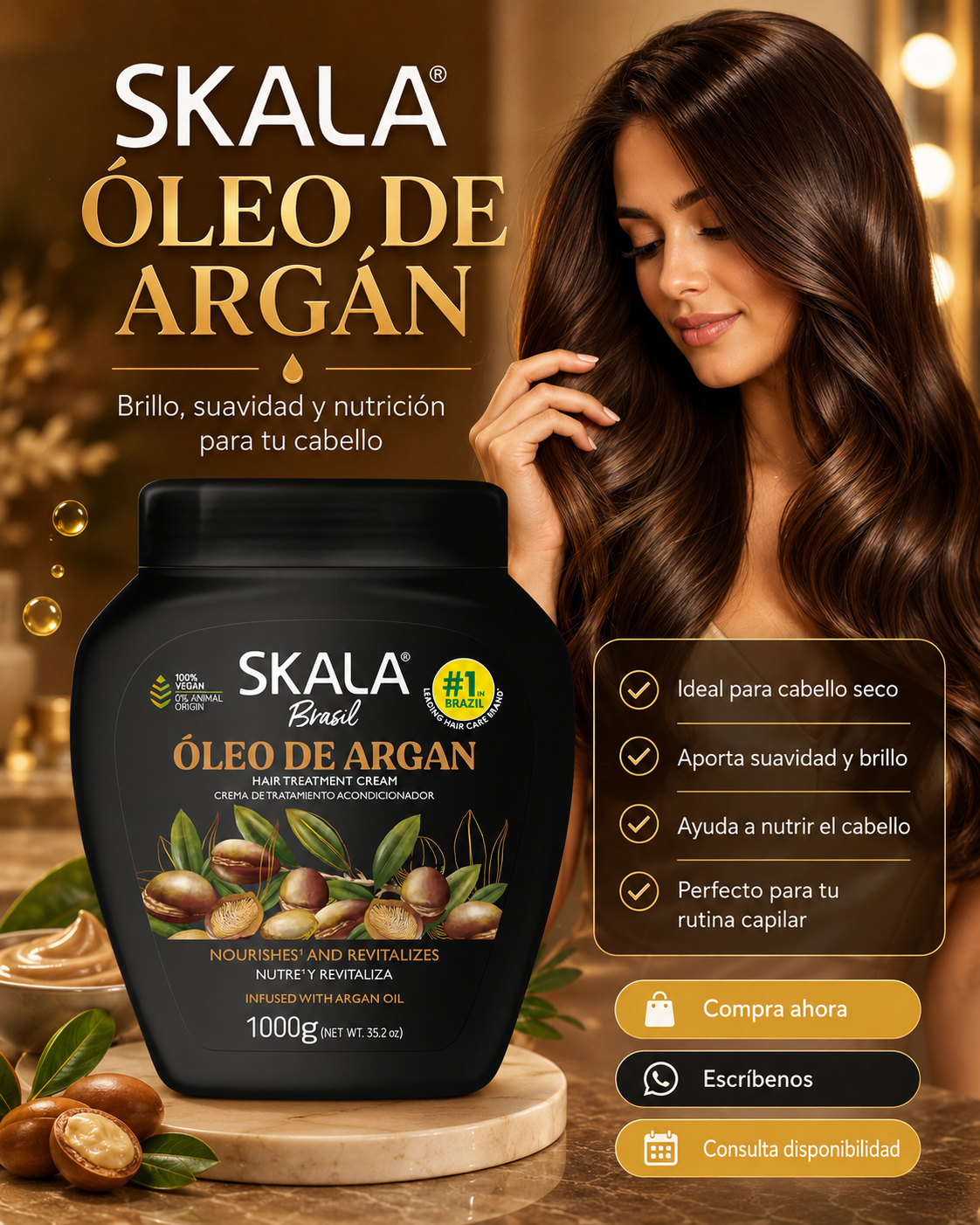 Skala Expert Óleo de Argán 1kg