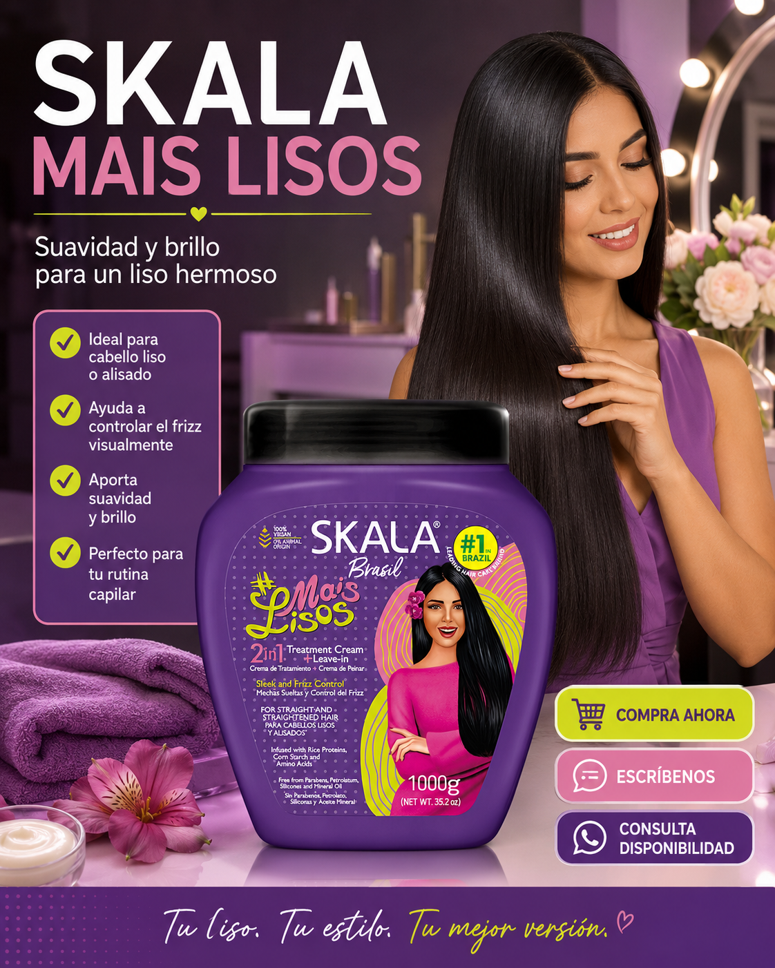 Skala Expert Mais Lisos 1kg