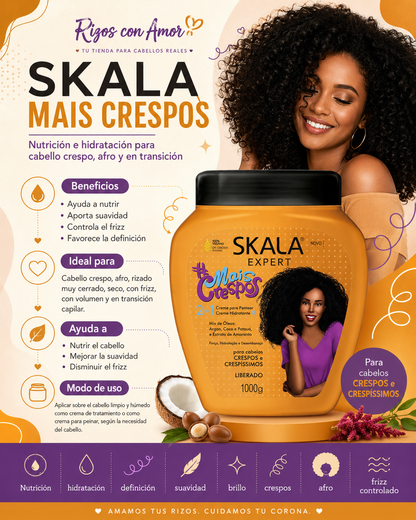 Skala Expert Mais Crespos 1kg