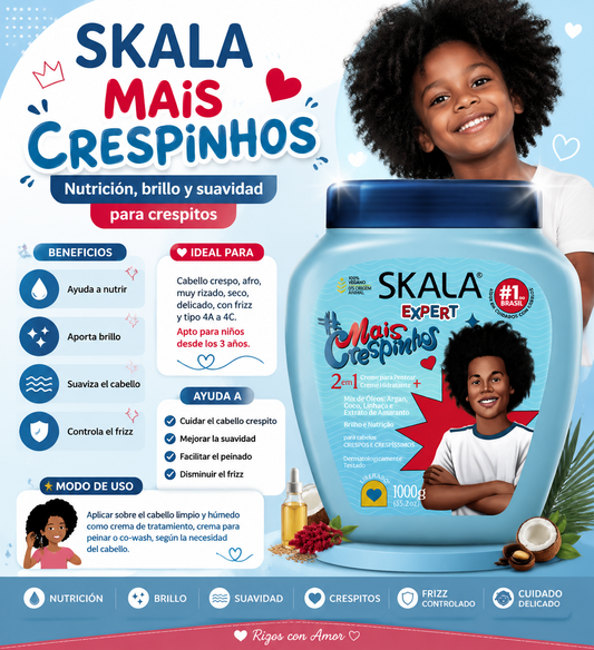 Skala Expert Mais Crespinhos 1kg