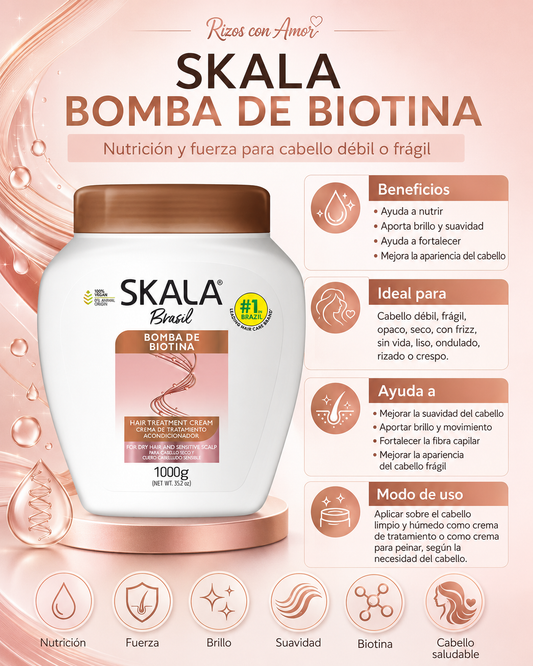 Skala Expert Bomba de Biotina 1kg